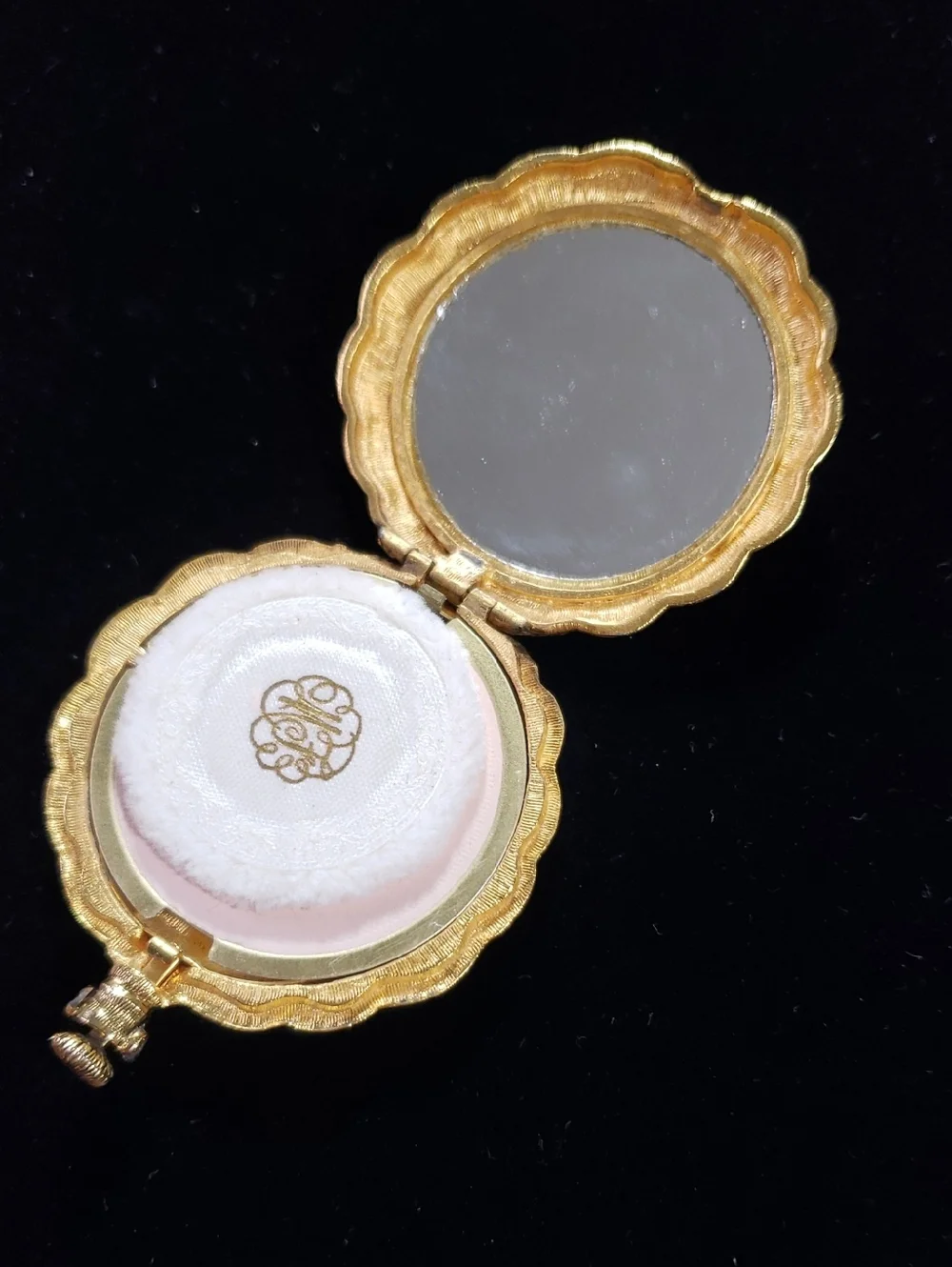 Max Factor Pocket Watch Style Powder Compact